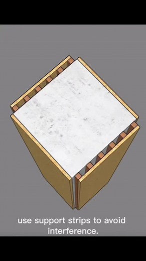 Leed on Instagram: "How to cover a structural column with decorative panels like a pro!#cabinetdesign #sketch"