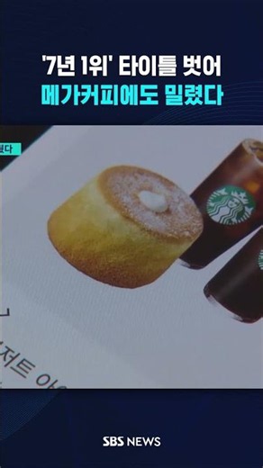 Starbucks loses 'KakaoTalk Gift top spot' for the first time in 7 years #shorts