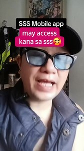 Sss mobile app🥰😘 may access ka na #SSS #sssmobileapp #highlightseveryone #highlightseveryonefollowers2025 #fypシ゚viralシ | Arigato31