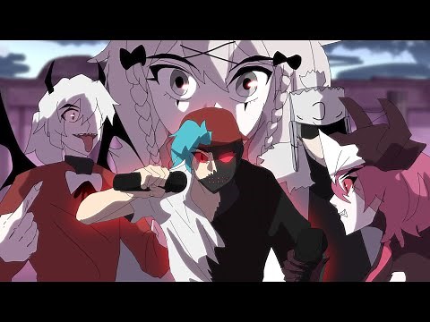 Mid-Fight Masses Compilation Fight Scenes Only │ Friday Night Funkin' But It's Anime │ FNF ANIMATION