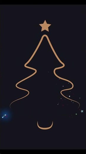 🎄 Merry Christmas Tree! 🌟🌲✨ Animation Using HTML, CSS & JavaScript