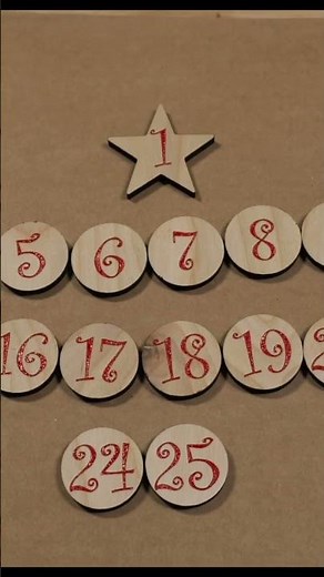 CUSTOM TREE COUNTDOWN CALENDAR | Full video out!
