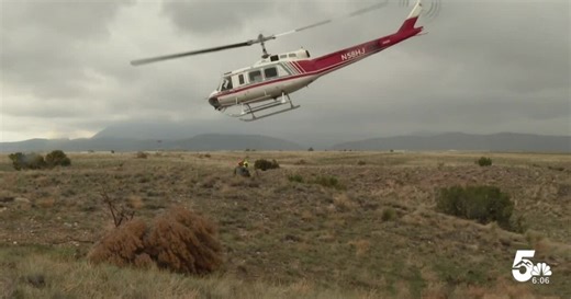 Colorado helitack crews helping with Search and Rescue
