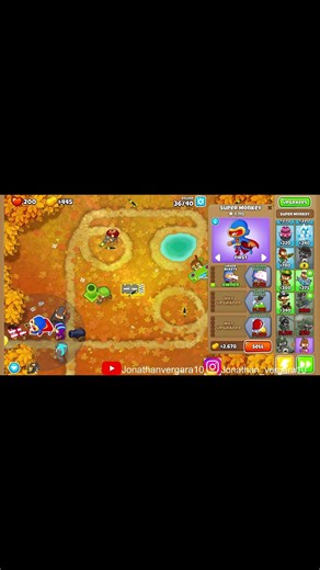 bloons tower defense gameplay #bloonstowerdefense #viral #viralvideo #game #gameplay #videogame