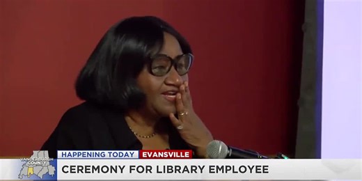 Willard Public Library holds special ceremony for beloved employee