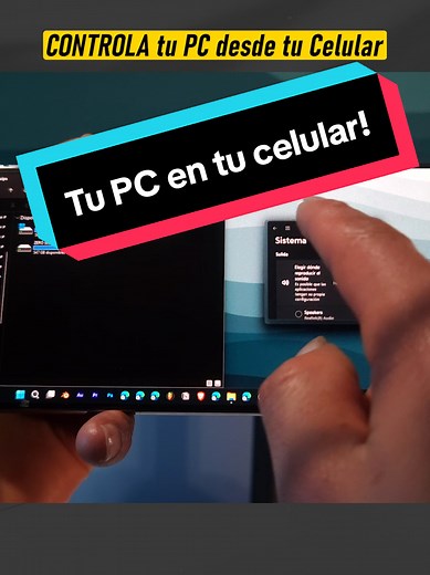 Cómo CONTROLAR una PC desde tu Celular FÁCIL y GRATIS 2026, sin o con cable USB. Funciona con cualquier celular Android y iPhone. #celulares2026 #smartphone #tecnologia #liontopro #trucoswindows