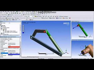 Ansys Tutorial // Rigid Dynamic 1