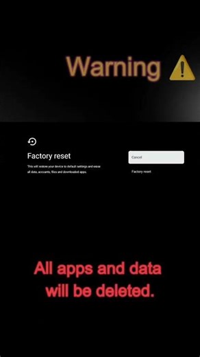 Android TV Not Working? Factory Reset Fix 🔥