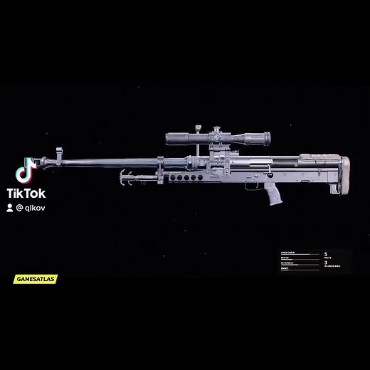 Sniper rifle ZRG 20 mm in real life