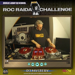 Challenge Description Contestants must compose a 90 sec beat juggle composition inspired by Roc Raida's "Ugly People Be Quiet" (DJ Cash Money & Marvelous) routine. Students will be judged on a scoring scale ranging from 1-6 on Technicality, Presentation and Originality. DJ Mystery's total score is 28.5. Judge: Rob Swift Technicality: 3 Presentation: 2.5 Originality: 4.5 Total Score: 10 I appreciated the thought Mystery put into organizing the sound sources he used from the song. Adding his name 