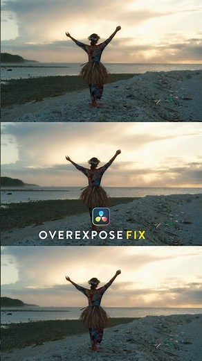 Save overexposed footage in DaVinci Resolve