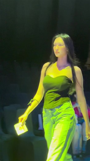 Nguyễn Oanh - Vietnam’s Next Top Model 2014 Winner at AVIFW 2023 Rehearsal