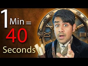 1 Minute = 40 Seconds Now - Biggest Time Theory or Hoax ?