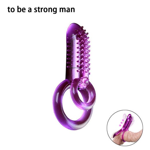Factory Silicone Delay Ejaculation Lock Ring for Couples  Men Increases Size Lock Ring Vibration Girls Pleasure and Tide