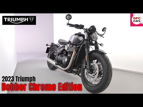 New 2023 Triumph Bobber Chrome Edition