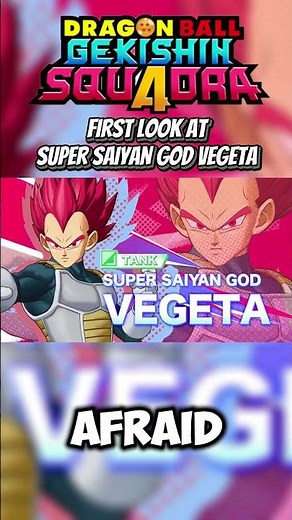 FIRST look at Super Saiyan God Vegeta in Dragon ball Gekishin Squadra
