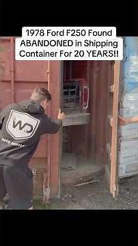 1978 Ford F250 First Wash in 20 YEARS!