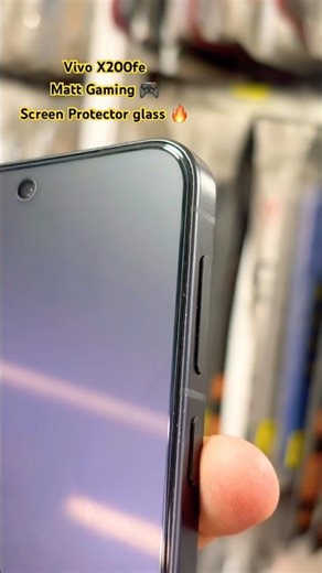 Vivo X200fe Best Gaming 🎮 With Best Smothness Screen Protector Glass #vivox200fe