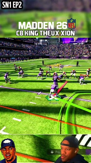 COVERAGE SACK ON JOE BURROW | CB KING THEUX XION SN1 EP2 | MADDEN 26 | with Coach Xavier