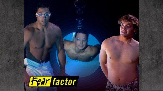 The two fastest boys to swim through freezing cold waters, through this 80-ft pipe, will move on for a chance at the $50K! Come back next Friday for their next stunt. | From Season 2 Episode 3 of #FearFactor | Fear Factor