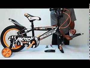 Step by step guide of Brooks Kids Bicycle Assembly