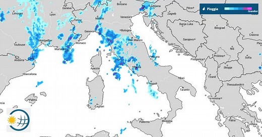 La migliore mappa radar che mostra piogge, temporali e fulmini. ☀⛈🇮🇹 Scarica adesso la nostra app. Gratis. | WetterOnline