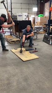 2.8M views · 10K reactions | Part of our testing of The Spade multitool may or may not have included trying to chop a piston in half... didn't work but, was fun. https://www.bearvalleytactical.com/multitools #powerdrivendiesel #piston #destruction #attemptedatleast #donttrythisathome | Power Driven Diesel | Facebook