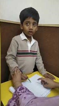 Writing task ( copy no.3)-Prompt level: Light physical prompt #otalk #otmonth #occupationaltherapy