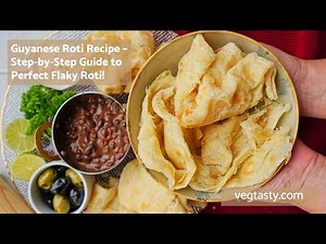 How to Make the Fluffiest Guyanese Roti | Soft & Flaky Oil Roti Recipe!