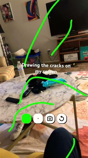 My screen is cooked ( like literally I dropped it in boiling water)