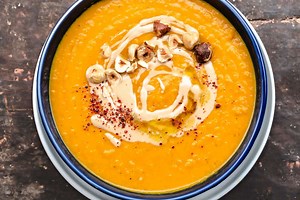 Roasted Butternut Squash Soup - Easy Vegan Recipe!