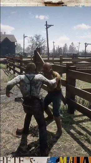 Red Dead Redemption 2 _ Brutal NPC Executions (Euphoria Ragdolls)#rdr2 #gaming #short