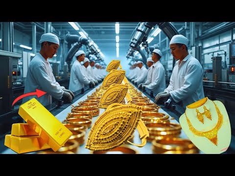 Gold Ring Manufacturing Process | From Raw Gold to Luxury Jewelry