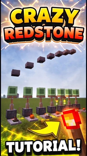 CRAZY Redstone Machine 😱#gaming #shorts