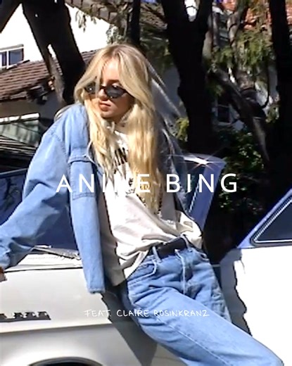 Collegiate classics. Signature denim. Shop SPRING ‘26. | ANINE BING