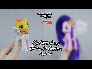 My Little Pony Pipp Petals Custom (G4 to G5). Rehair, Repaint & Sculpt - OOAK Variation MLP Toy