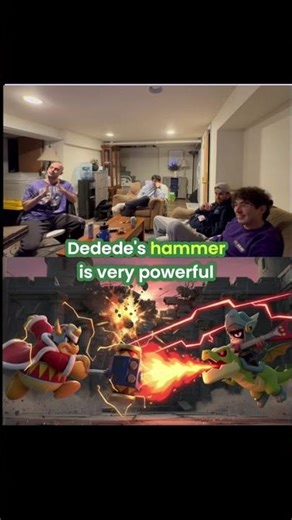 King Dedede's Stats: Strength, Speed, and Royal Hammer Quake! #shorts