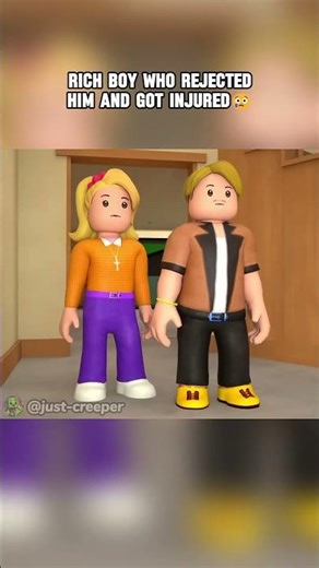 Kindness reveals true worth beyond wealth🥹 | #roblox #animation