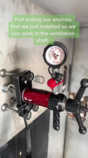 Anchor Pull Testing for Abseiling Safety