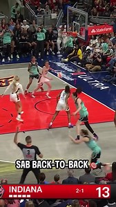 Back-to-back TRIPLES for @sabrina_i in the 1Q 🔥 | Sabrina Ionescu