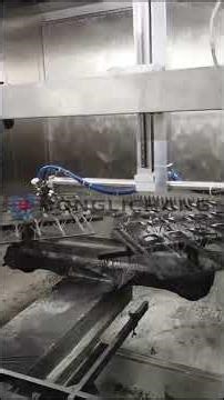Robotic Automatic Paint Line for Switch Buttons #pintura #pintor #robot#painting #uv #switch