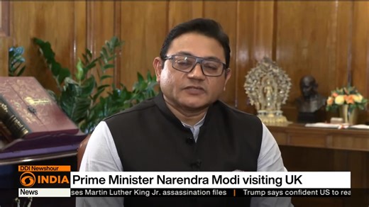 12 reactions | At the invitation of UK Prime Minister Keir Starmer, Prime Minister Narendra Modi will visit the United Kingdom from July 23 to 24. Marking his fourth visit to the UK, the trip underscores the deepening ties and growing warmth between the two nations. DD India speaks exclusively to India’s High Commissioner to the UK, Vikram Doraiswami Ministry of External Affairs, Government of India | DD India | Facebook