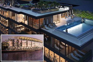 Fulham release design for new stand with gym, restaurants and SWIMMING POOL