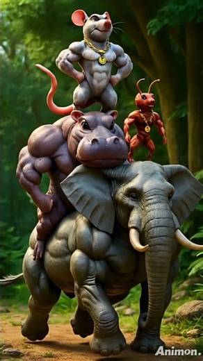 Animal body compition | kids shorts | #shorts