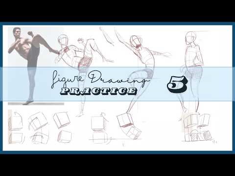 Gesture Drawing | Figure drawing Practice 5 | Human Figure Drawing