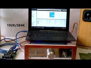 PCM5102A 384kHz/32Bit USB DAC & headphone (Amanero I2S input)