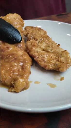 Braising and Plating Chicken Francese