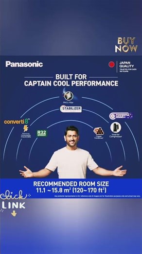 Panasonic 1.5 Ton 3 Star Inverter Window AC #kitchen #airconditioner #bluray