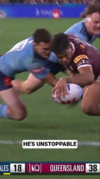 Selwyn just keeps scoring! #nrl #origin #stateoforigin