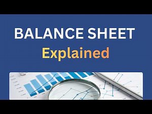 BALANCE SHEET Explained | Assets, Liabilities & Equity for Beginners